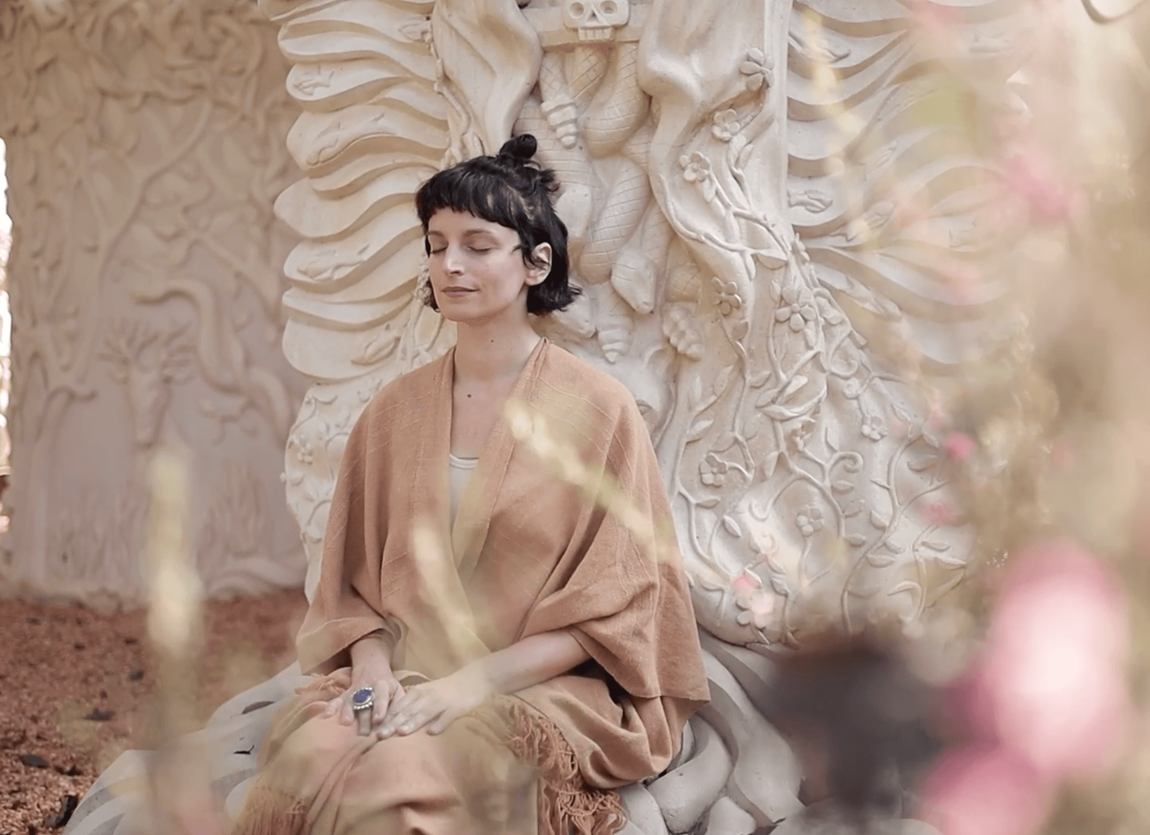 Meditation at Khungi